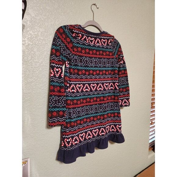 Christmas pajama dress girls size 10 - Picture 2 of 7